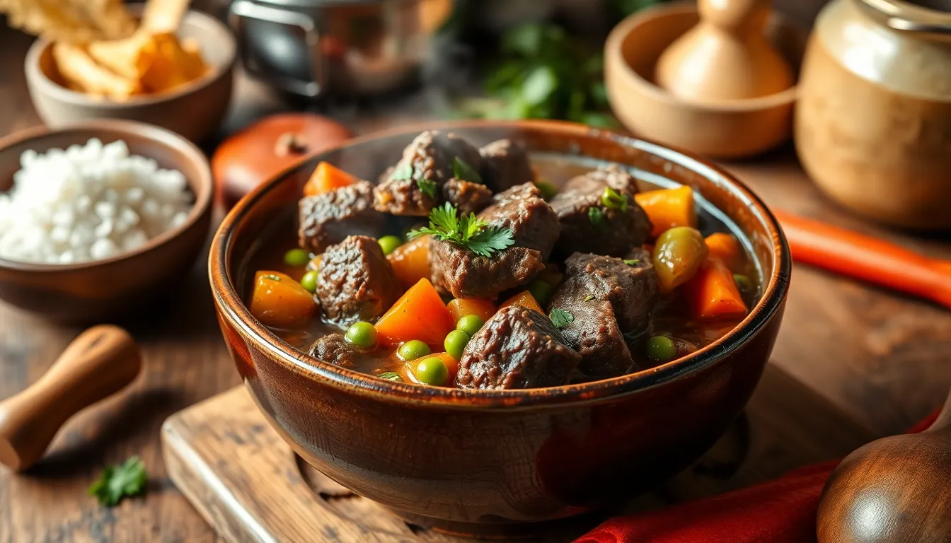Easy Stew Beef Recipe: Tender, Hearty Comfort Food in 90 Minutes 8 Easy Stew Beef Recipe: Tender, Hearty Comfort Food in 90 Minutes 7