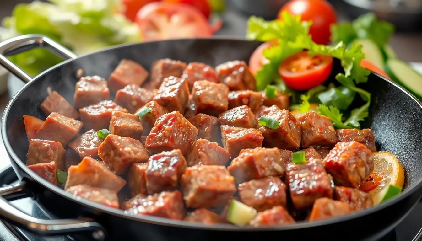 Vietnamese Shaken Beef Recipe: 20-Minute Bo Luc Lac with Caramelized Crust 8 Vietnamese Shaken Beef Recipe: 20-Minute Bo Luc Lac with Caramelized Crust 7