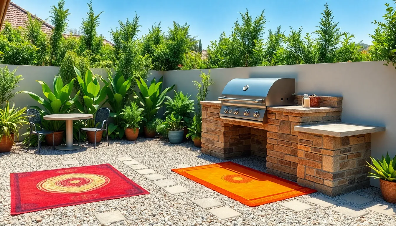 7 Easy Steps to Build Your Perfect Simple Outdoor BBQ Area on Any Budget 8 7 Easy Steps to Build Your Perfect Simple Outdoor BBQ Area on Any Budget 7