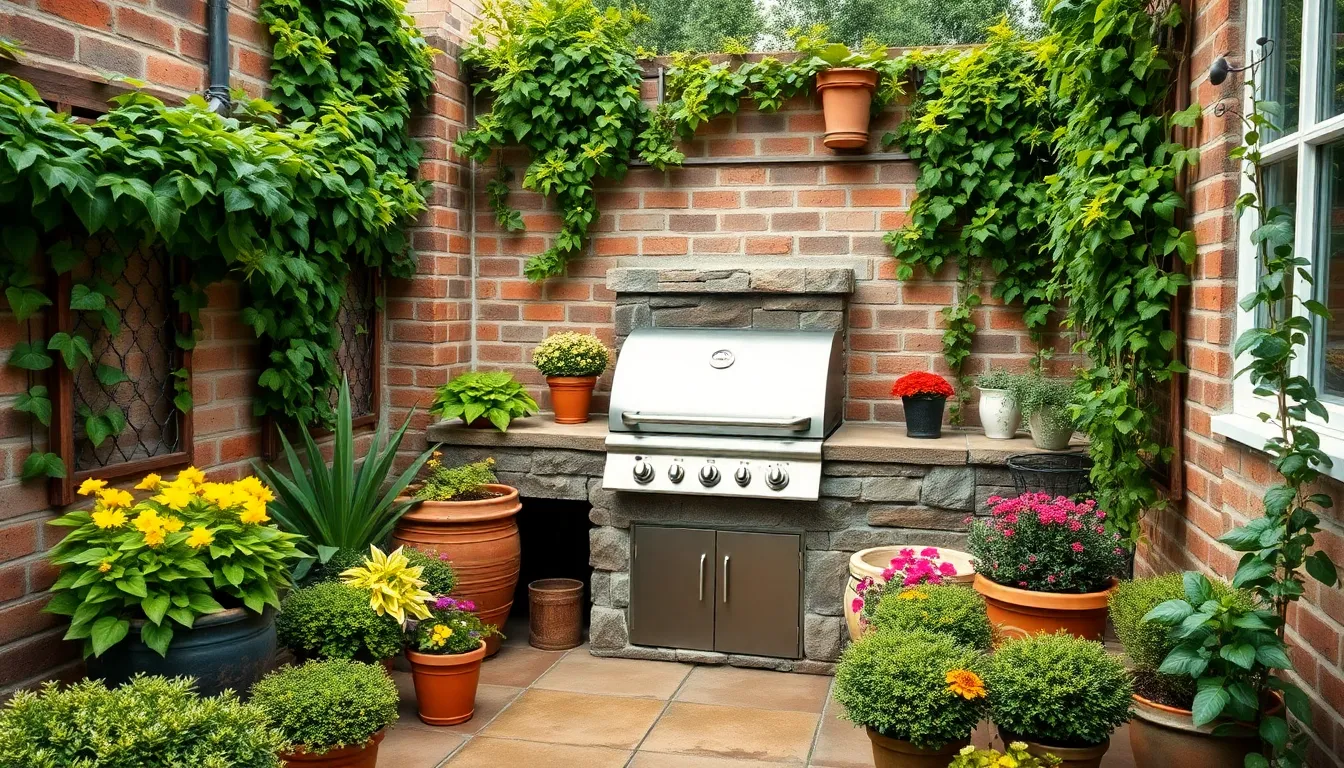 25 Small Garden BBQ Area Ideas That Maximize Your Outdoor Space (2025 Guide) 8 25 Small Garden BBQ Area Ideas That Maximize Your Outdoor Space (2025 Guide) 7