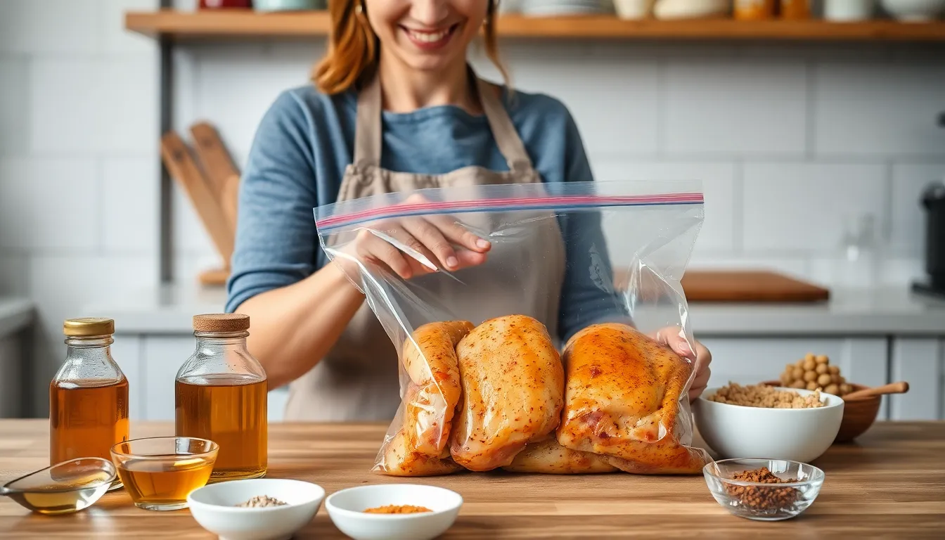Perfect Smoked Chicken Marinade Recipe (Juicy Every Time!) 8 Perfect Smoked Chicken Marinade Recipe (Juicy Every Time!) 7
