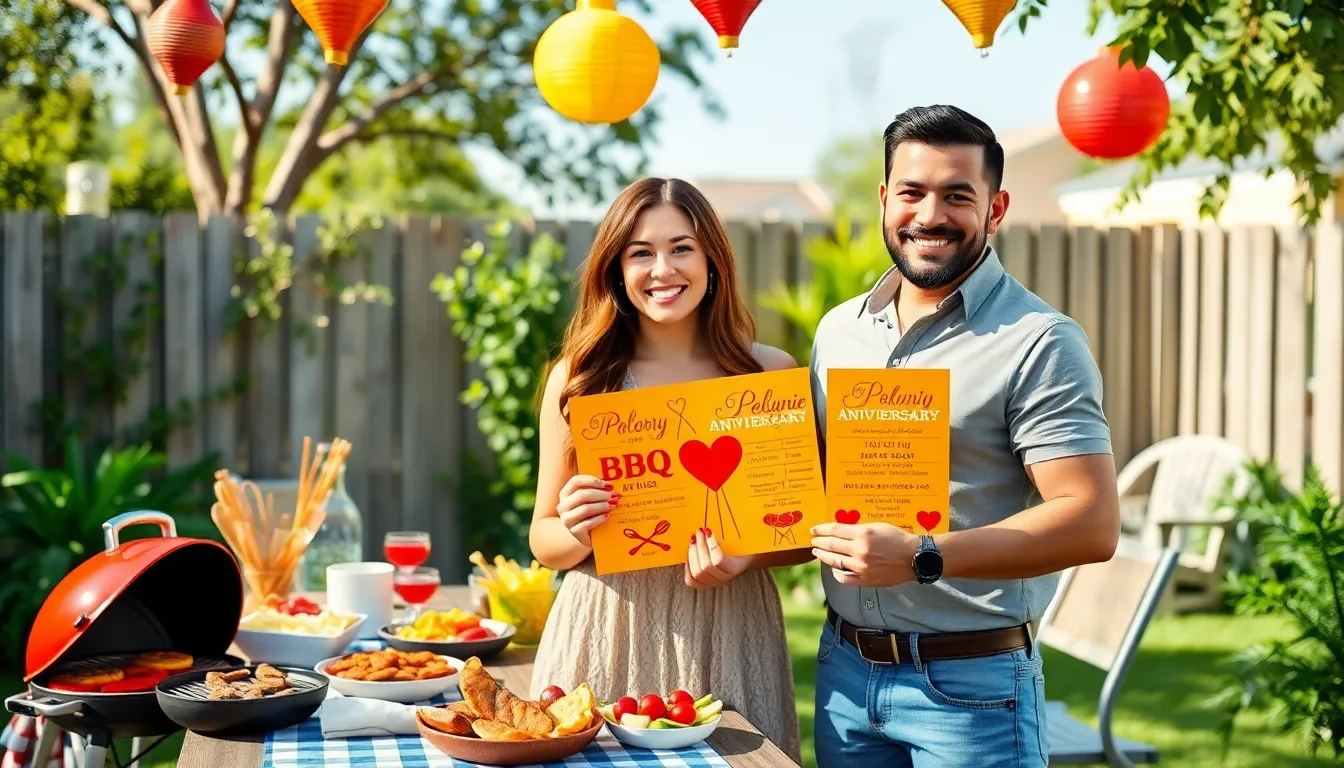 25 Romantic Anniversary BBQ Party Ideas to Celebrate Your Love Story 10 25 Romantic Anniversary BBQ Party Ideas to Celebrate Your Love Story 9