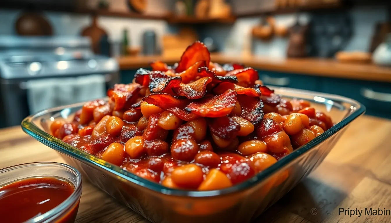 Best Homemade Barbecue Baked Beans Recipe - Smoky, Sweet & Perfect for BBQ 10 Best Homemade Barbecue Baked Beans Recipe - Smoky, Sweet & Perfect for BBQ 9