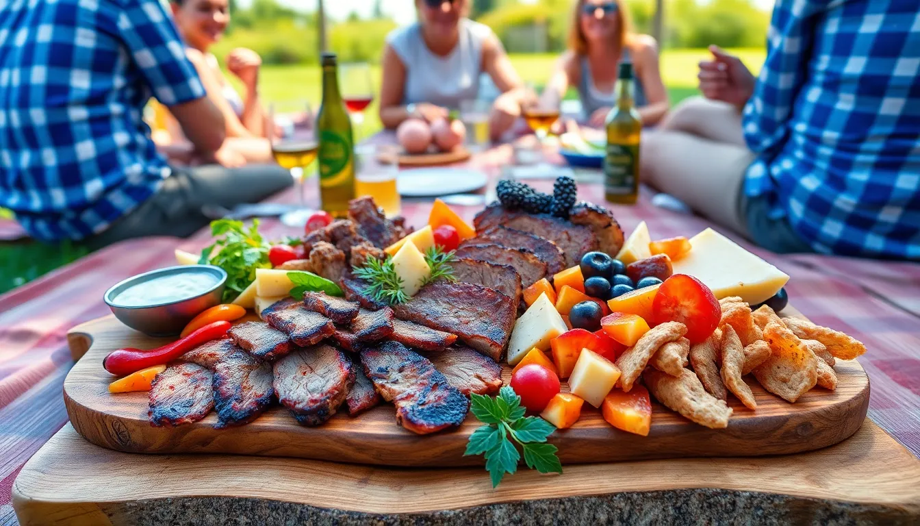 15 BBQ Charcuterie Board Ideas That Will Wow Your Guests This Summer 9