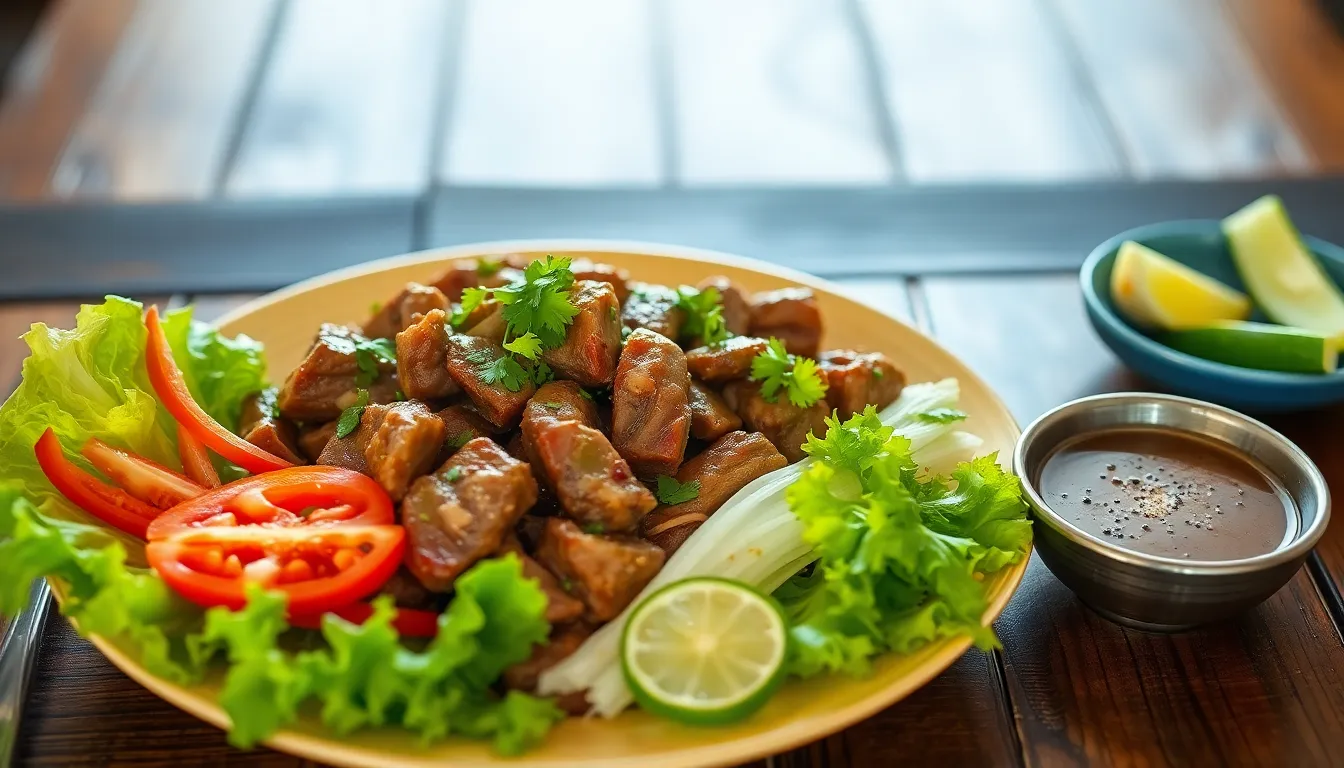 Authentic Beef Lok Lak Recipe: Easy Cambodian Stir-Fry in 30 Minutes 10 Authentic Beef Lok Lak Recipe: Easy Cambodian Stir-Fry in 30 Minutes 9