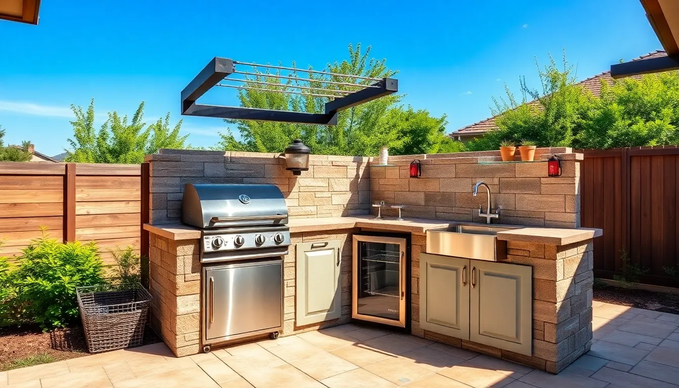 15 Creative Corner BBQ Area Ideas to Transform Your Backyard Space 10 15 Creative Corner BBQ Area Ideas to Transform Your Backyard Space 9