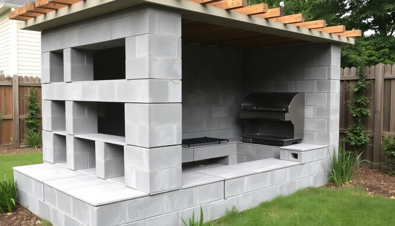 25 DIY Outside BBQ Area Ideas That'll Transform Your Backyard on a Budget 10 25 DIY Outside BBQ Area Ideas That'll Transform Your Backyard on a Budget 9