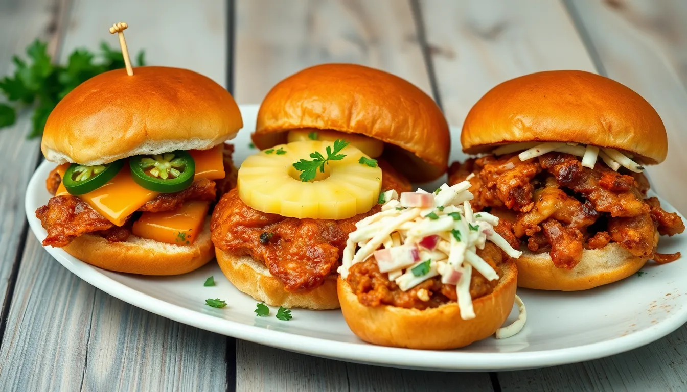 Easy BBQ Chicken Sliders Recipe: Quick 30-Minute Crowd-Pleasing Comfort Food 10 Easy BBQ Chicken Sliders Recipe: Quick 30-Minute Crowd-Pleasing Comfort Food 9