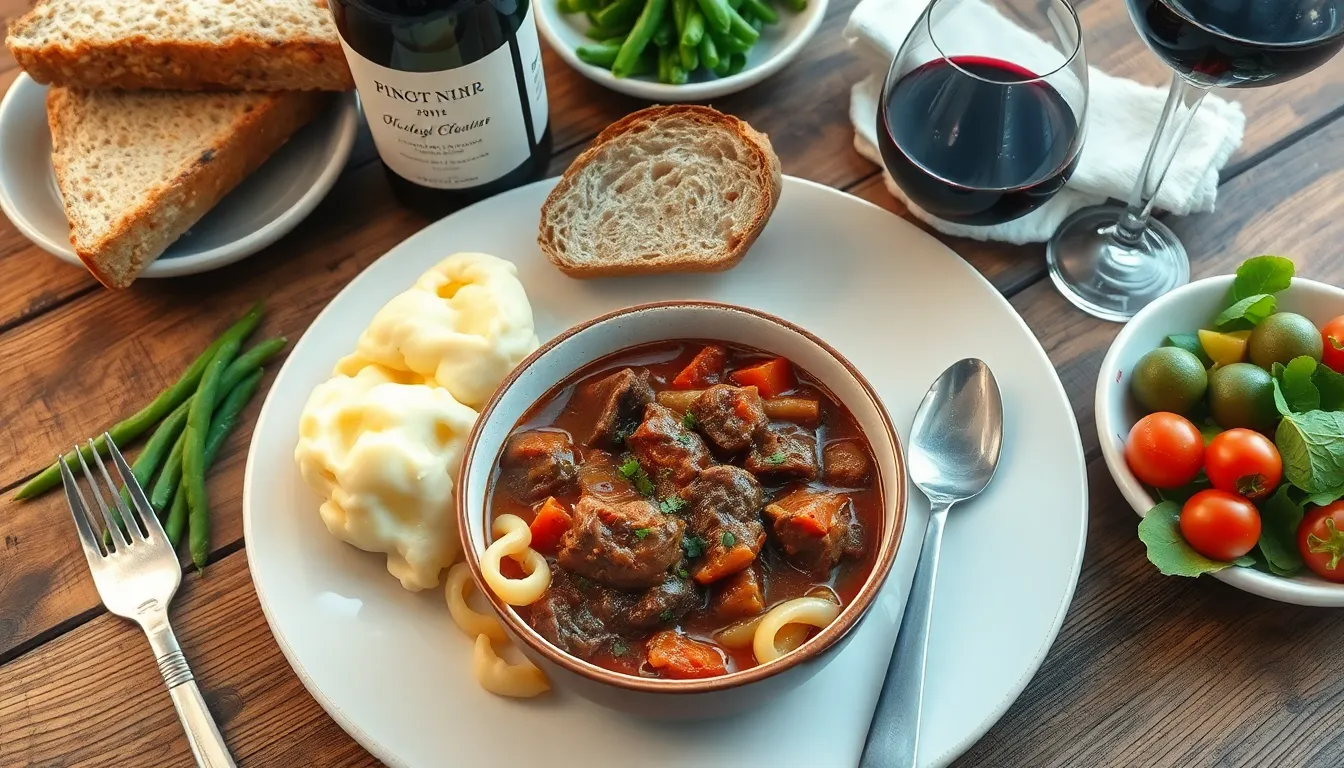 Classic French Beef Stew Recipe (Easy Boeuf Bourguignon in 3 Hours) 10 Classic French Beef Stew Recipe (Easy Boeuf Bourguignon in 3 Hours) 9