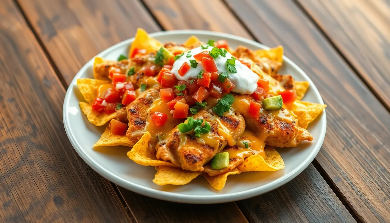 Easy Grilled Chicken Nachos Recipe - Perfect for Game Day & Family Dinners 9