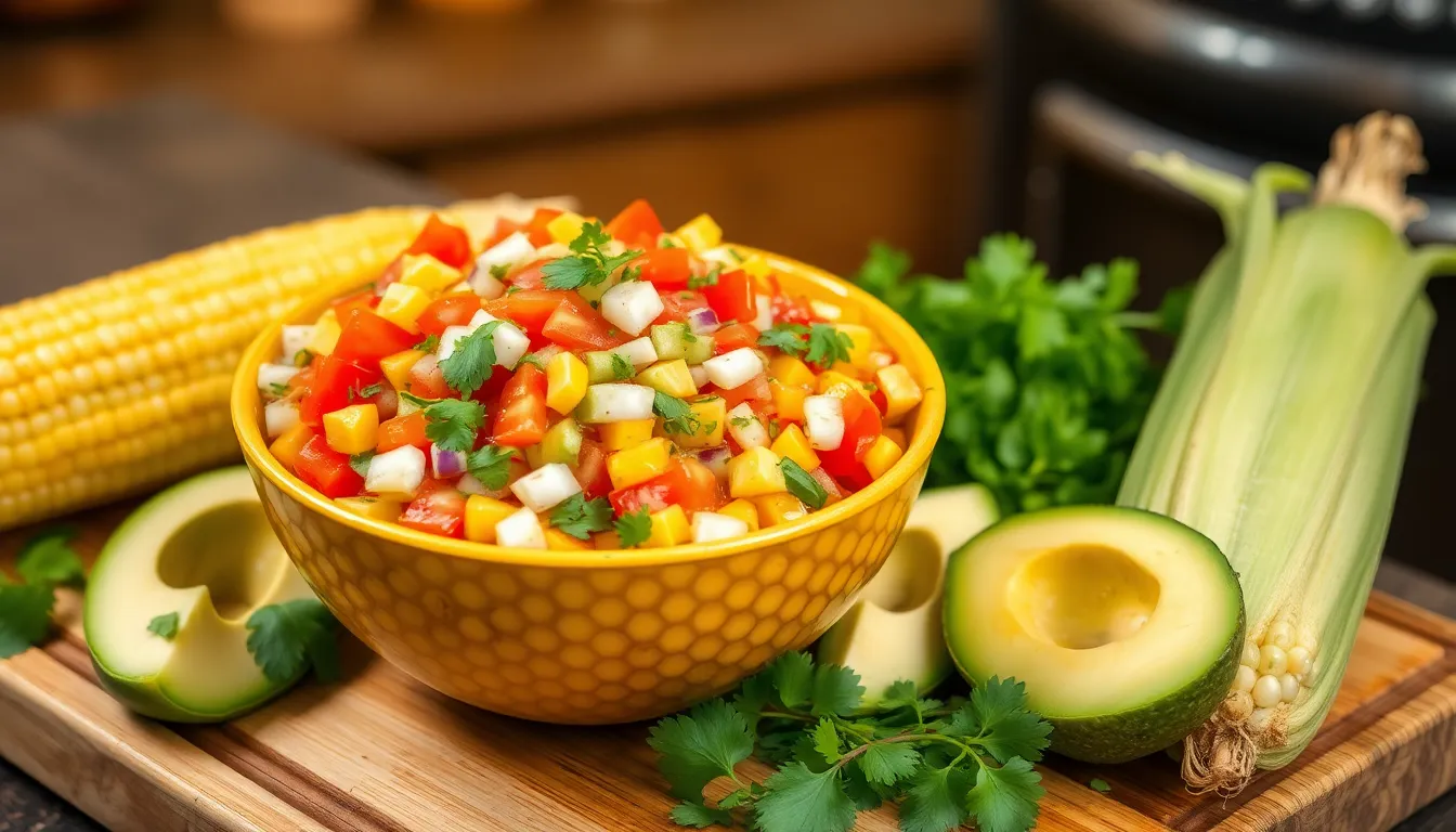 Easy Grilled Corn Salsa Recipe: Smoky, Fresh & Perfect for Summer BBQs 12 Easy Grilled Corn Salsa Recipe: Smoky, Fresh & Perfect for Summer BBQs 11