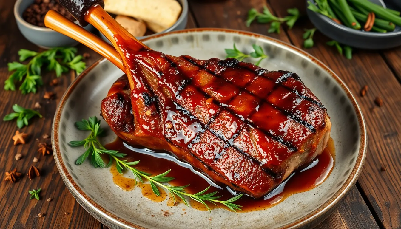 Perfect Grilled Lamb Shank Recipe: Tender, Juicy & Restaurant-Quality at Home 10 Perfect Grilled Lamb Shank Recipe: Tender, Juicy & Restaurant-Quality at Home 9