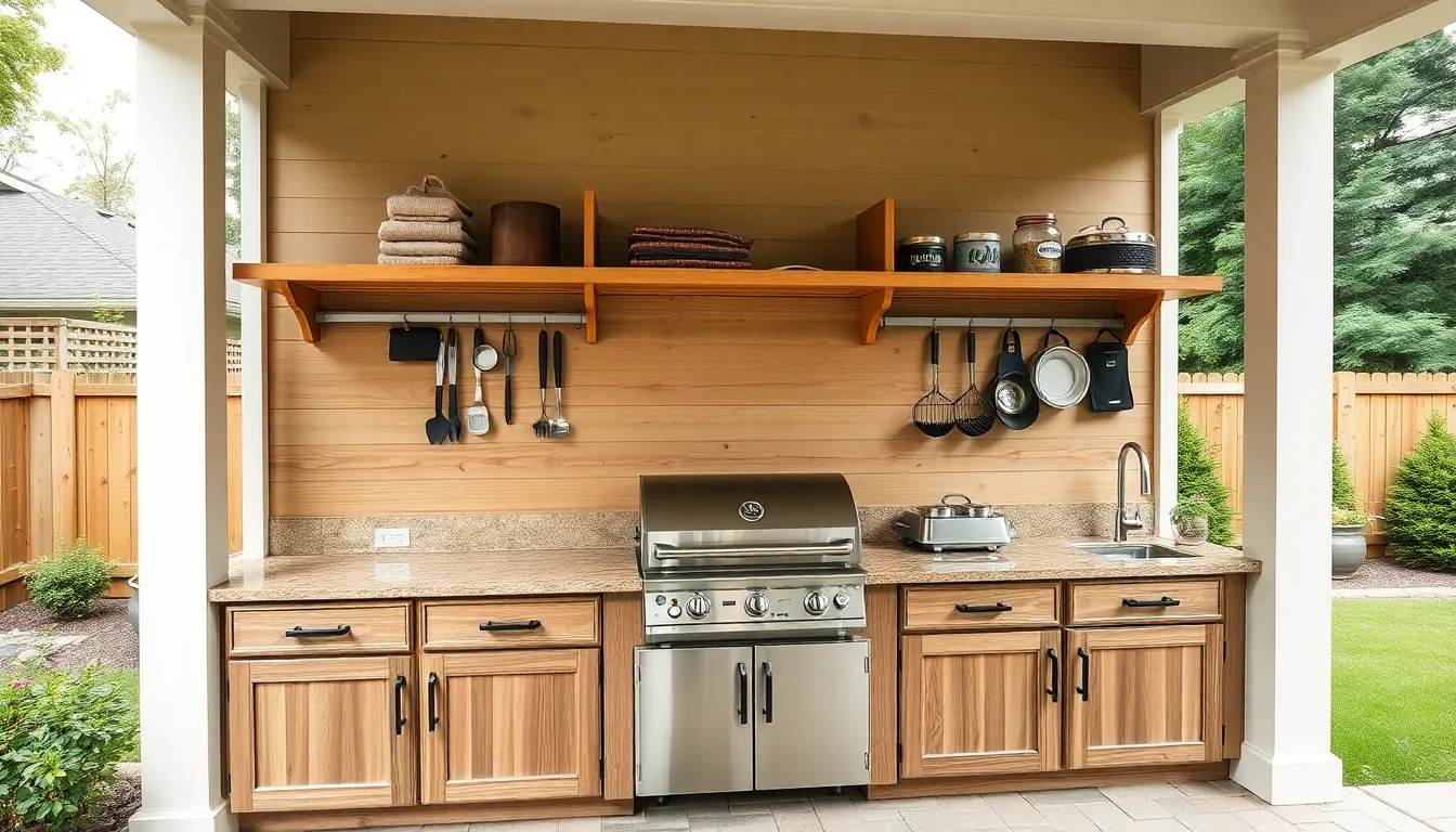 DIY Outdoor BBQ Kitchen Guide: Build Your Dream Backyard Cooking Space 9