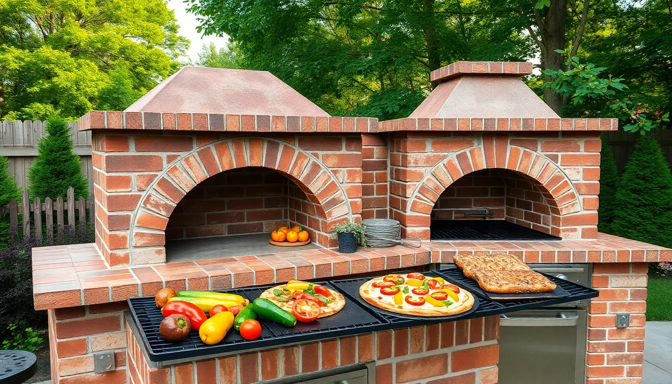 25 Stunning Outdoor Brick BBQ Ideas to Transform Your Backyard in 2025 10 25 Stunning Outdoor Brick BBQ Ideas to Transform Your Backyard in 2025 9