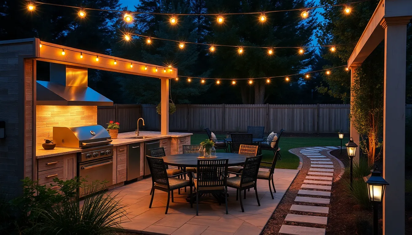 25 Stunning Outdoor Kitchen BBQ Ideas to Transform Your Backyard in 2025 10 25 Stunning Outdoor Kitchen BBQ Ideas to Transform Your Backyard in 2025 9