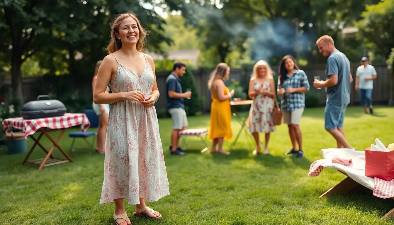 15 Stylish Plus Size BBQ Outfit Ideas That Keep You Cool & Confident 9