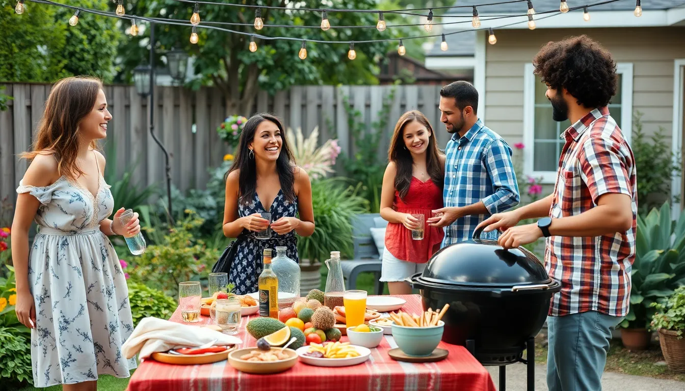 15 Stylish Backyard BBQ Outfit Ideas for Casual Summer Gatherings 12 15 Stylish Backyard BBQ Outfit Ideas for Casual Summer Gatherings 11