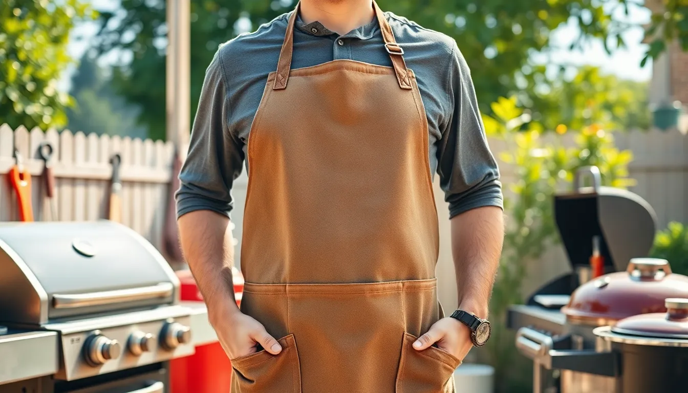 Best BBQ Aprons for Men: Durable, Heat-Resistant Grilling Gear That Actually Works 12 Best BBQ Aprons for Men: Durable, Heat-Resistant Grilling Gear That Actually Works 11