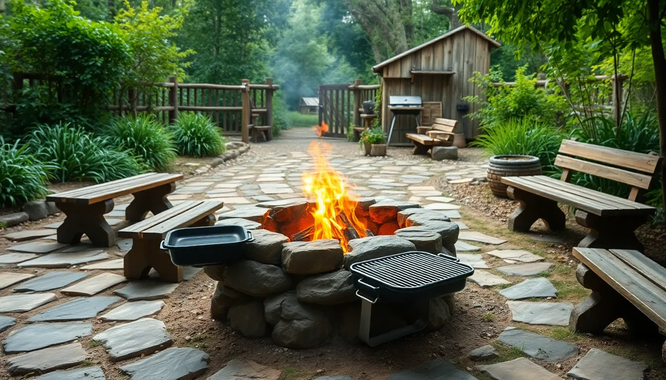 15 Stunning Rustic Outdoor BBQ Area Ideas That'll Transform Your Backyard 12 15 Stunning Rustic Outdoor BBQ Area Ideas That'll Transform Your Backyard 11