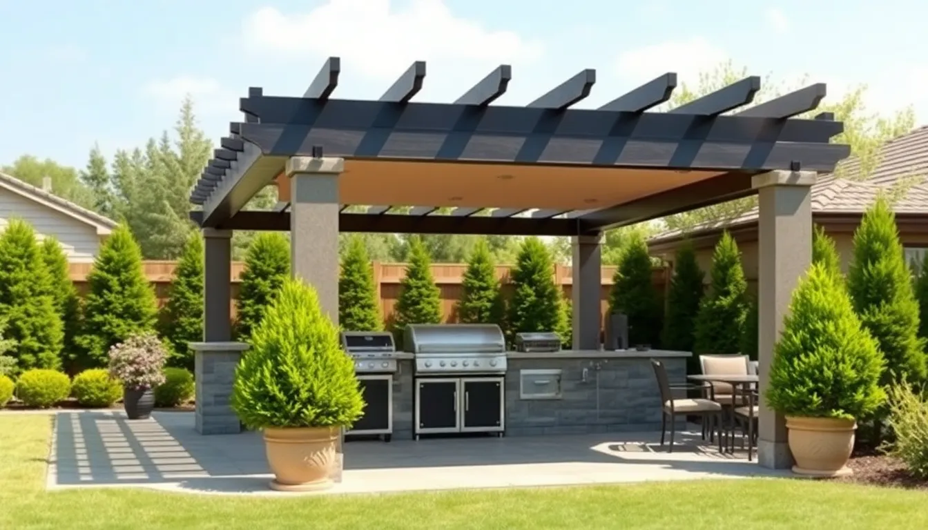 25 Stunning BBQ Grill Patio Ideas to Transform Your Outdoor Cooking Space 12 25 Stunning BBQ Grill Patio Ideas to Transform Your Outdoor Cooking Space 11