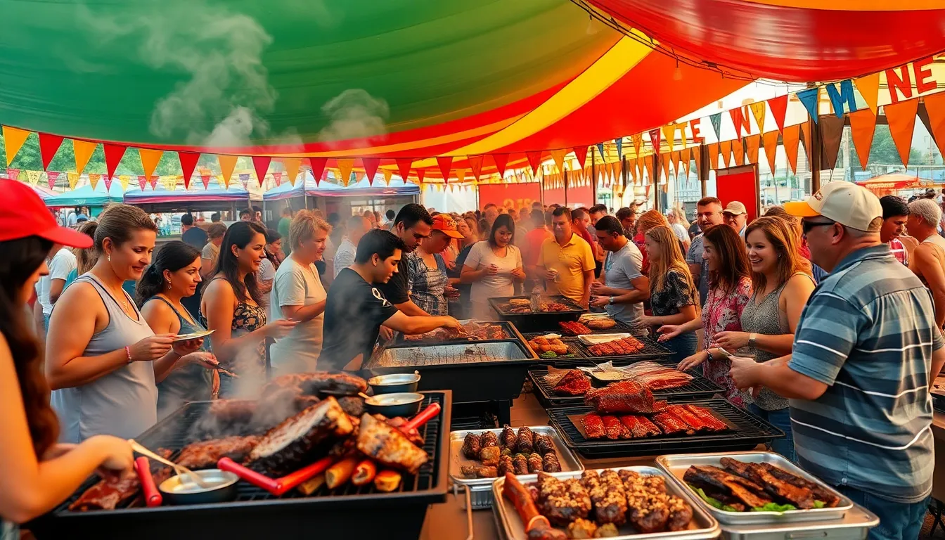 50+ Sizzling BBQ Poster Design Ideas That'll Pack Your Next Event 12 50+ Sizzling BBQ Poster Design Ideas That'll Pack Your Next Event 11