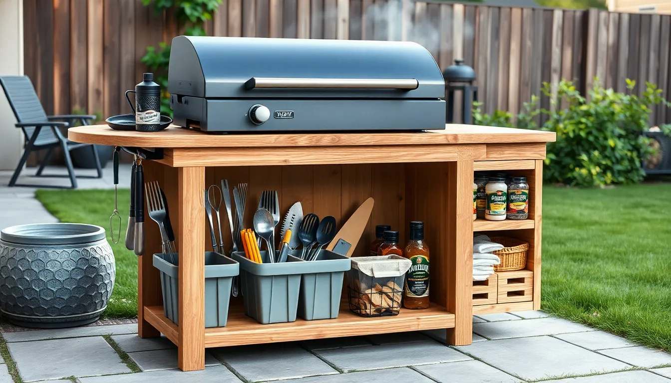 Build Your Own BBQ Side Table: Easy DIY Guide for Perfect Grilling Setup 12 Build Your Own BBQ Side Table: Easy DIY Guide for Perfect Grilling Setup 11