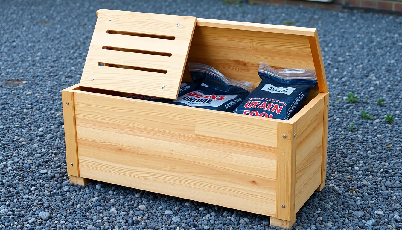 15 Genius Charcoal Storage Ideas for BBQ Masters (Keep It Dry & Ready!) 12 15 Genius Charcoal Storage Ideas for BBQ Masters (Keep It Dry & Ready!) 11