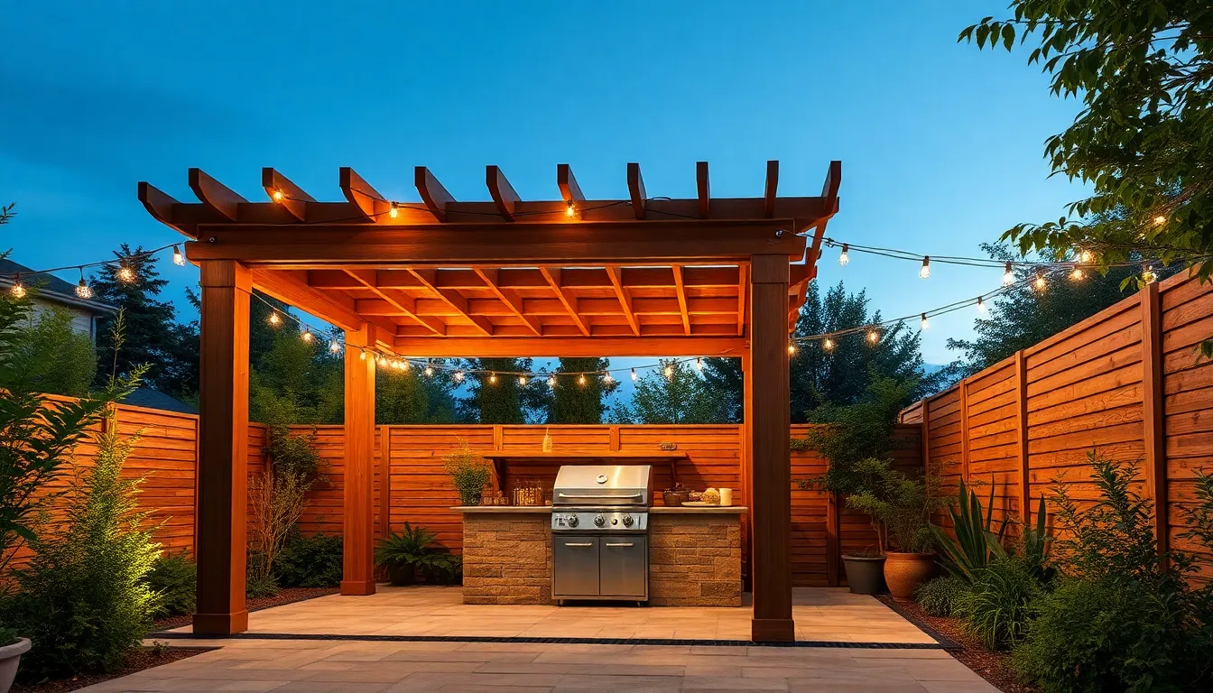 25 DIY Outside BBQ Area Ideas That'll Transform Your Backyard on a Budget 12 25 DIY Outside BBQ Area Ideas That'll Transform Your Backyard on a Budget 11