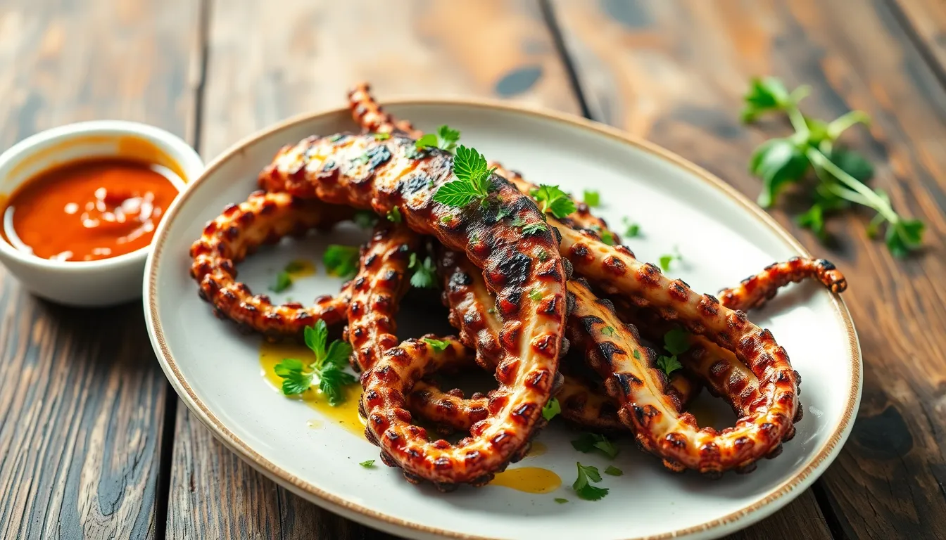 Authentic Spanish Grilled Octopus Recipe: Master Pulpo a la Plancha Like a Pro 12 Authentic Spanish Grilled Octopus Recipe: Master Pulpo a la Plancha Like a Pro 11