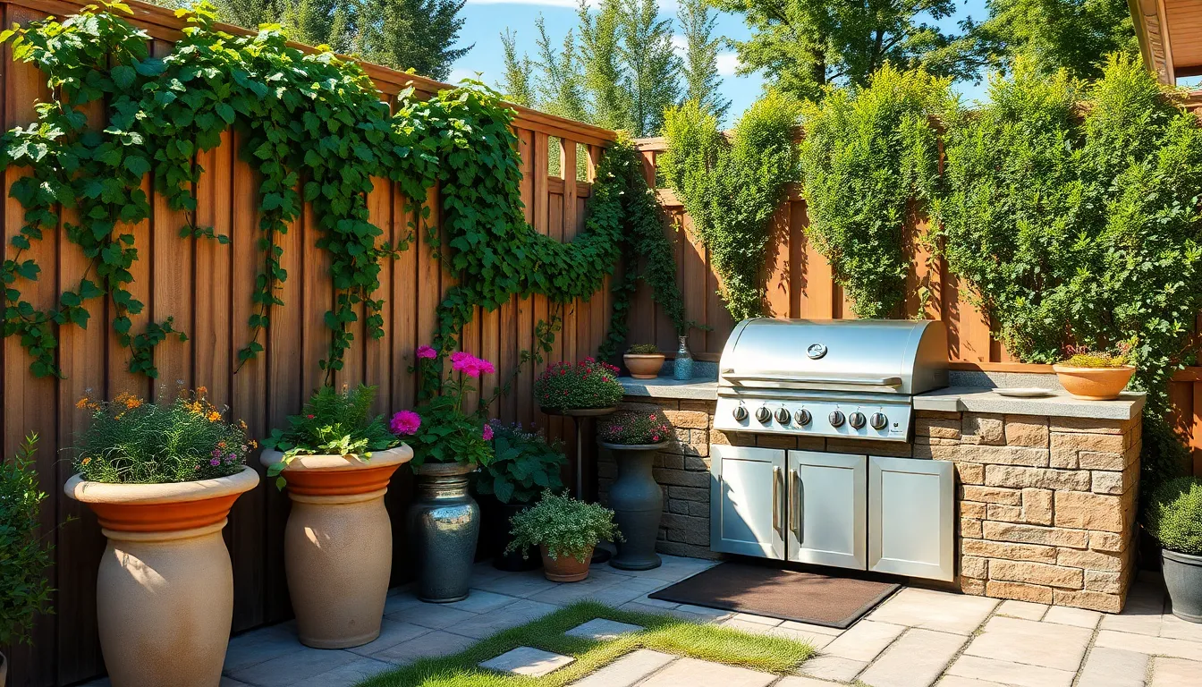 25 Stunning Outdoor BBQ Patio Ideas to Transform Your Backyard in 2025 12 25 Stunning Outdoor BBQ Patio Ideas to Transform Your Backyard in 2025 11