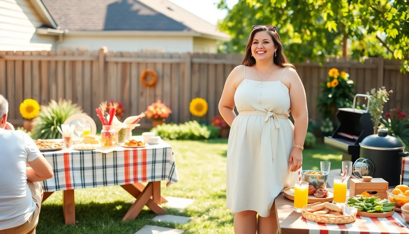 15 Stylish Plus Size BBQ Outfit Ideas That Keep You Cool & Confident 11