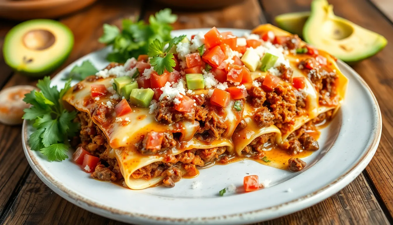 Easy Shredded Beef Enchilada Recipe - Restaurant-Quality Mexican Comfort Food 12 Easy Shredded Beef Enchilada Recipe - Restaurant-Quality Mexican Comfort Food 11