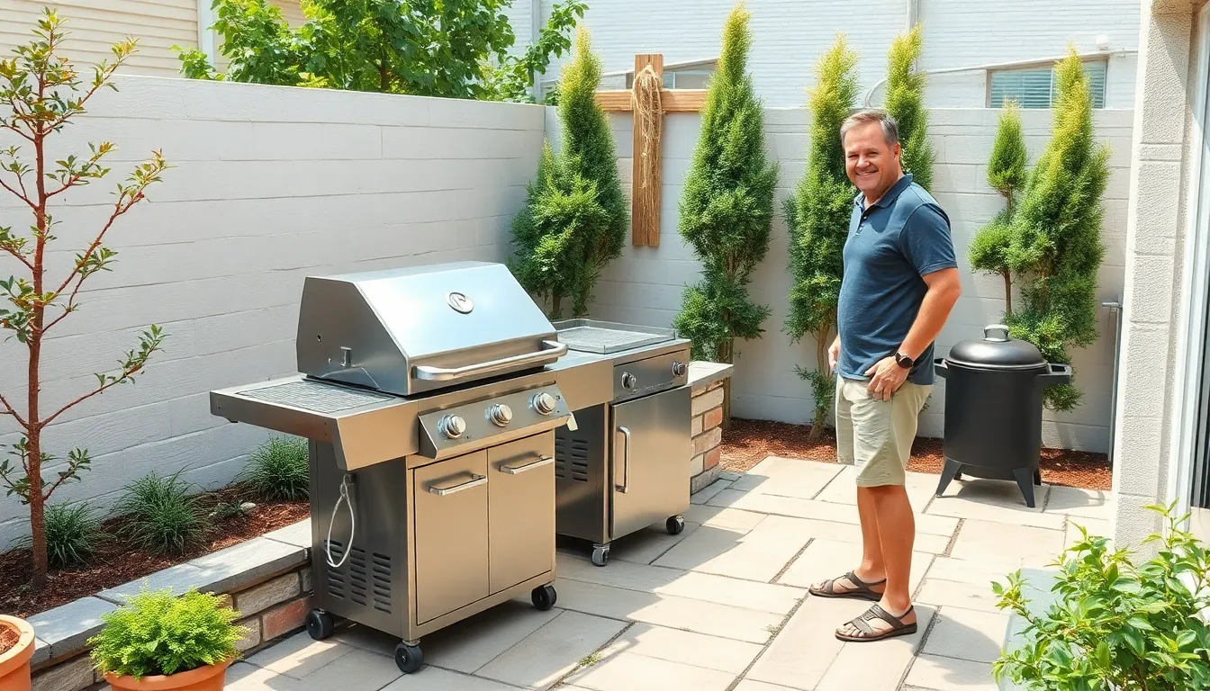 25 Small Garden BBQ Area Ideas That Maximize Your Outdoor Space (2025 Guide) 12 25 Small Garden BBQ Area Ideas That Maximize Your Outdoor Space (2025 Guide) 11