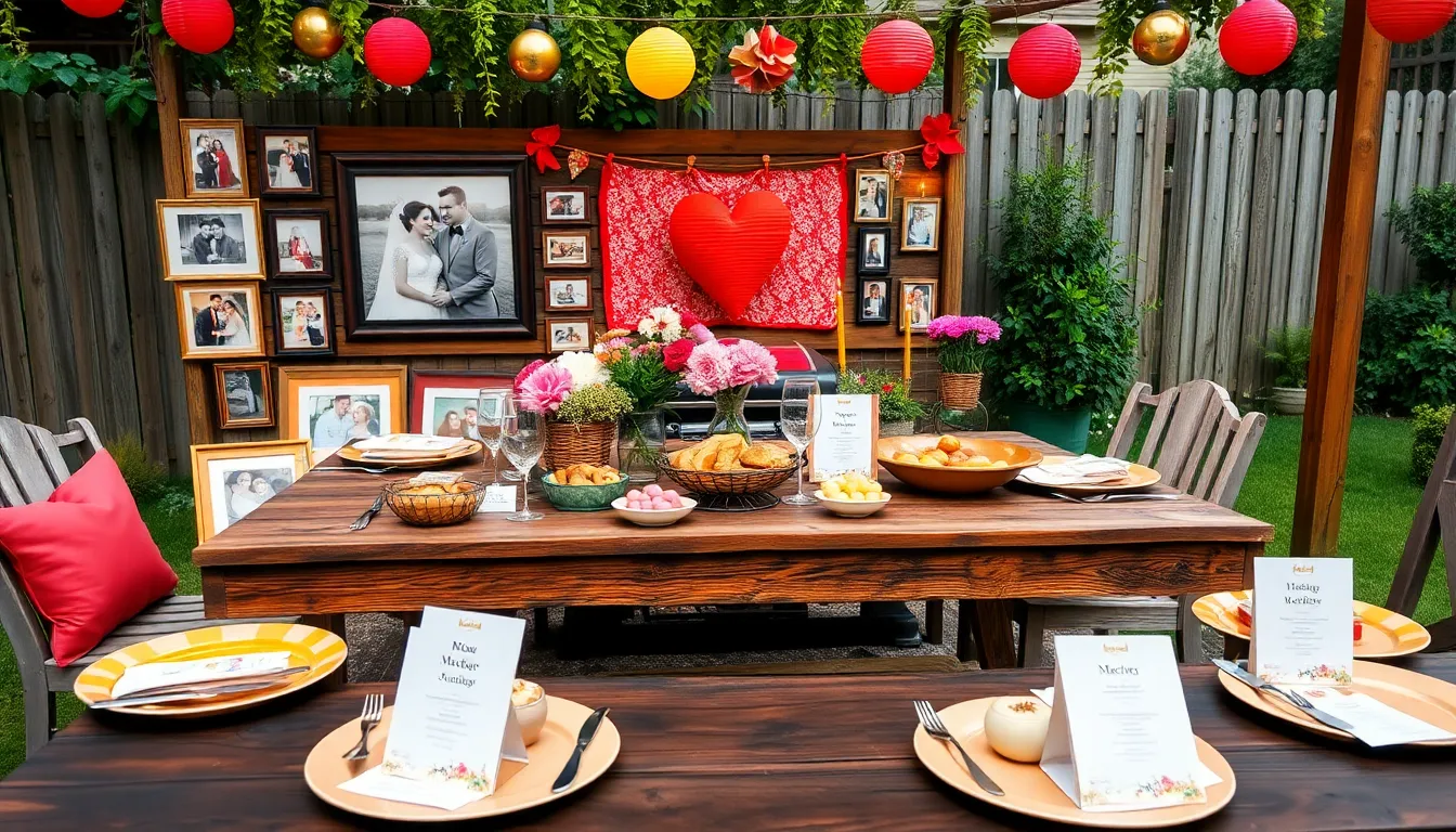 25 Romantic Anniversary BBQ Party Ideas to Celebrate Your Love Story 14 25 Romantic Anniversary BBQ Party Ideas to Celebrate Your Love Story 13