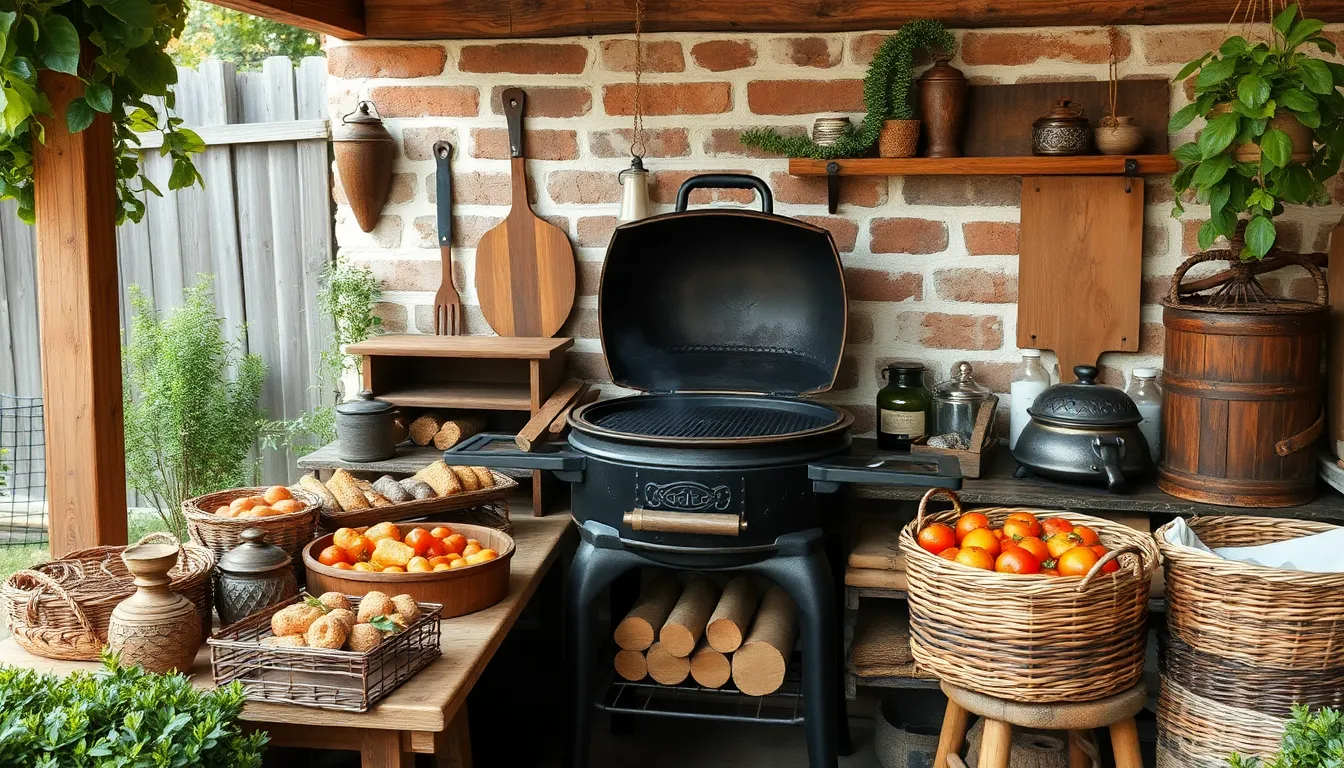 15 Stunning Rustic Outdoor BBQ Area Ideas That'll Transform Your Backyard 14 15 Stunning Rustic Outdoor BBQ Area Ideas That'll Transform Your Backyard 13
