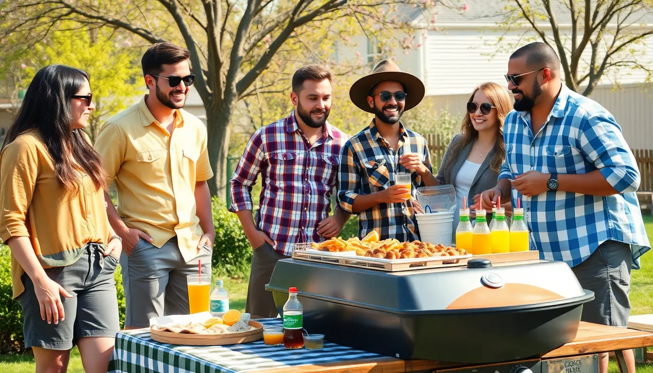 25 Perfect Spring BBQ Outfit Ideas That Look Stylish & Keep You Comfortable 14 25 Perfect Spring BBQ Outfit Ideas That Look Stylish & Keep You Comfortable 13