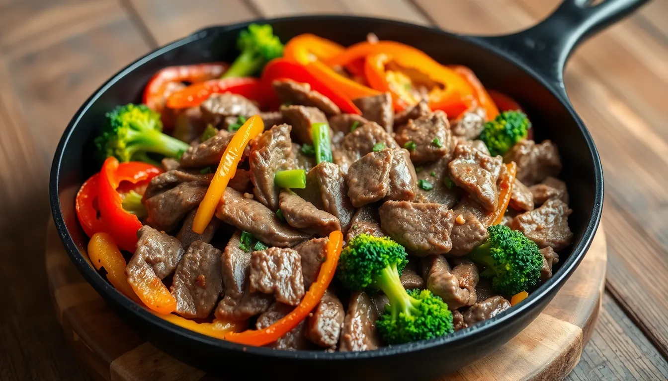 Easy Beef Pepper Lunch Recipe: Restaurant-Style Sizzling Skillet in 30 Minutes 14 Easy Beef Pepper Lunch Recipe: Restaurant-Style Sizzling Skillet in 30 Minutes 13