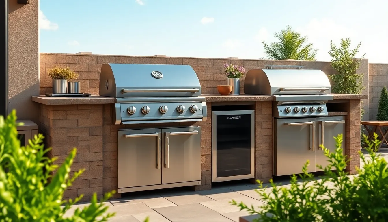 27 Built In BBQ Ideas That Will Transform Your Backyard Into an Outdoor Paradise 14 27 Built In BBQ Ideas That Will Transform Your Backyard Into an Outdoor Paradise 13