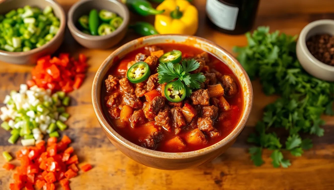 Perfect Chunky Beef Chili Recipe: Rich, Hearty & Restaurant-Quality at Home 14 Perfect Chunky Beef Chili Recipe: Rich, Hearty & Restaurant-Quality at Home 13