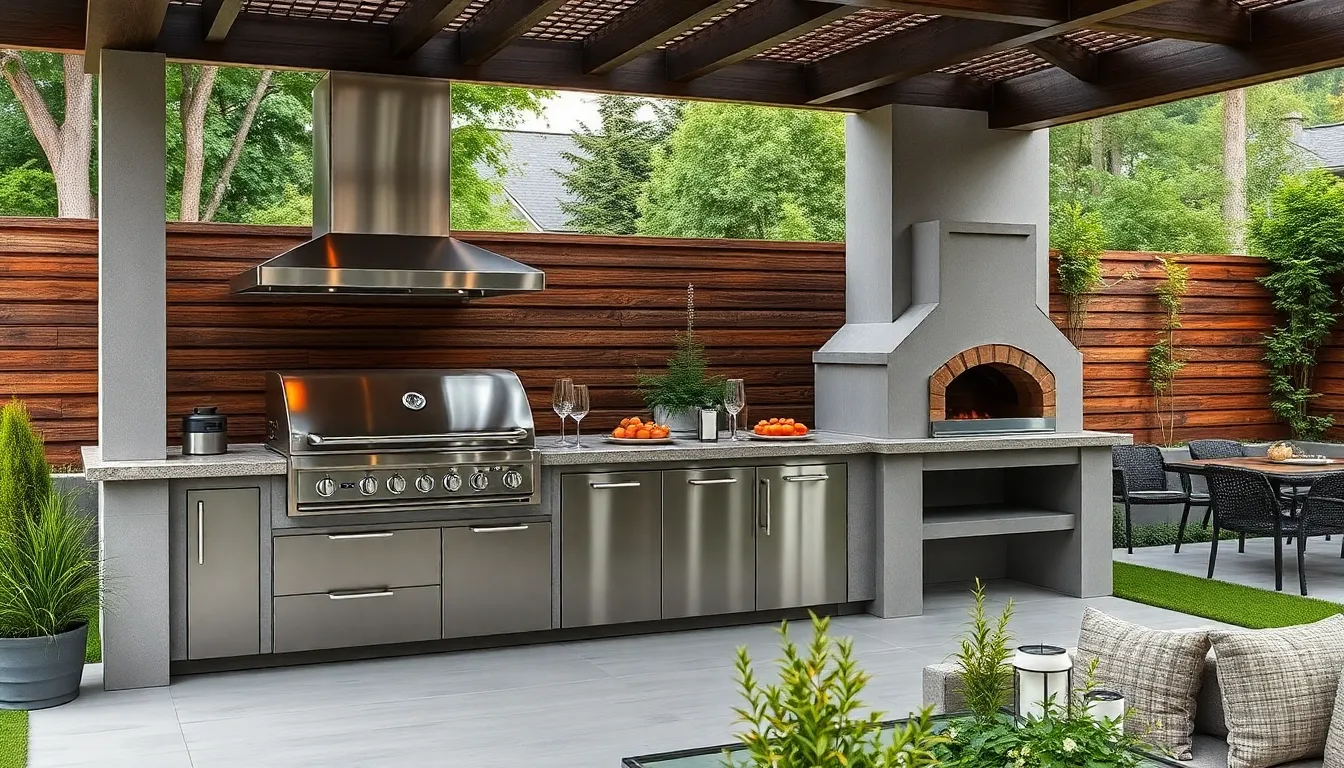 25 Outdoor BBQ and Pizza Oven Ideas That Will Transform Your Backyard Into a Chef's Paradise 14 25 Outdoor BBQ and Pizza Oven Ideas That Will Transform Your Backyard Into a Chef's Paradise 13