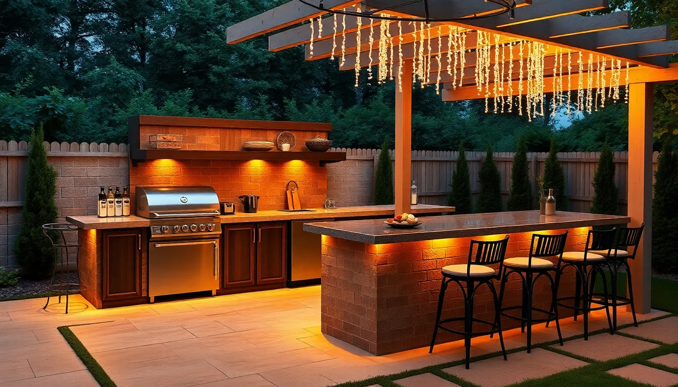 25 Outdoor BBQ Bar Ideas That'll Transform Your Backyard Into Paradise 14 25 Outdoor BBQ Bar Ideas That'll Transform Your Backyard Into Paradise 13