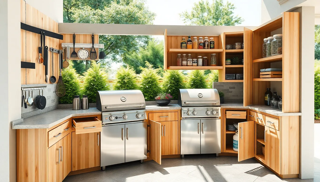 25 Stunning Outdoor Kitchen BBQ Ideas to Transform Your Backyard in 2025 14 25 Stunning Outdoor Kitchen BBQ Ideas to Transform Your Backyard in 2025 13