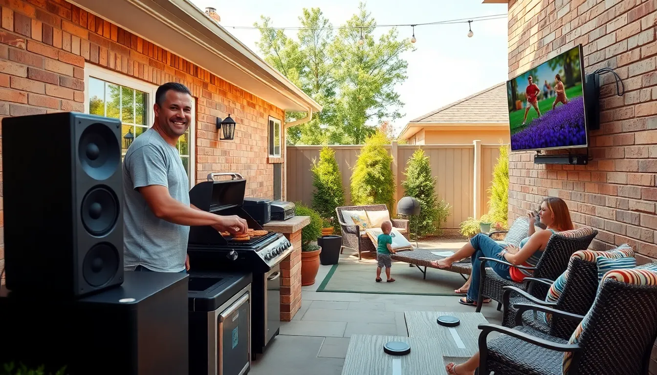 25 Outside BBQ Area Ideas to Transform Your Backyard Into a Grilling Paradise 14 25 Outside BBQ Area Ideas to Transform Your Backyard Into a Grilling Paradise 13
