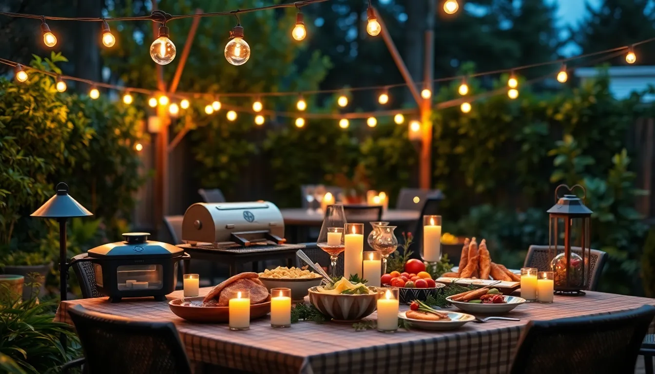 27 Backyard BBQ Buffet Table Ideas That'll Make Your Guests Go Crazy 16 27 Backyard BBQ Buffet Table Ideas That'll Make Your Guests Go Crazy 15