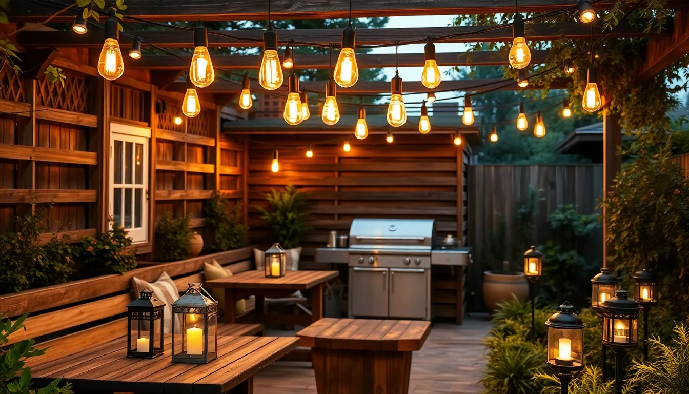 15 Stunning Rustic Outdoor BBQ Area Ideas That'll Transform Your Backyard 16 15 Stunning Rustic Outdoor BBQ Area Ideas That'll Transform Your Backyard 15