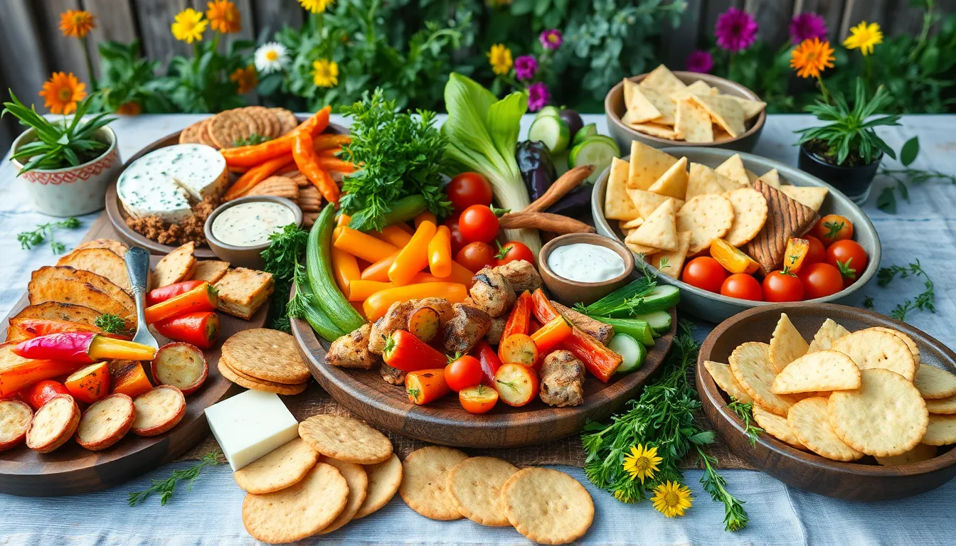 25 BBQ Grazing Table Ideas to Wow Your Guests at Every Backyard Party 16 25 BBQ Grazing Table Ideas to Wow Your Guests at Every Backyard Party 15