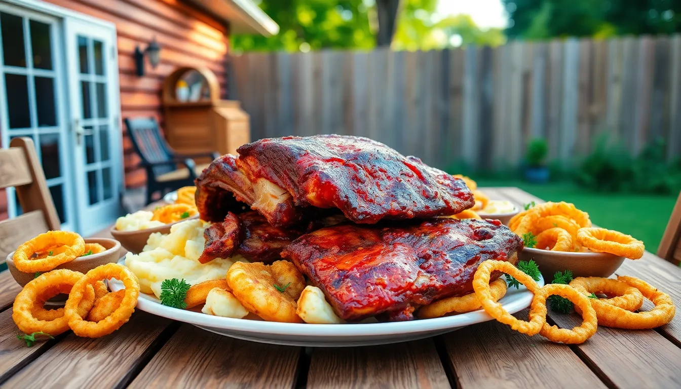 15 BBQ Ribs Plate Ideas That'll Make Your Guests Beg for the Recipe 18 15 BBQ Ribs Plate Ideas That'll Make Your Guests Beg for the Recipe 17