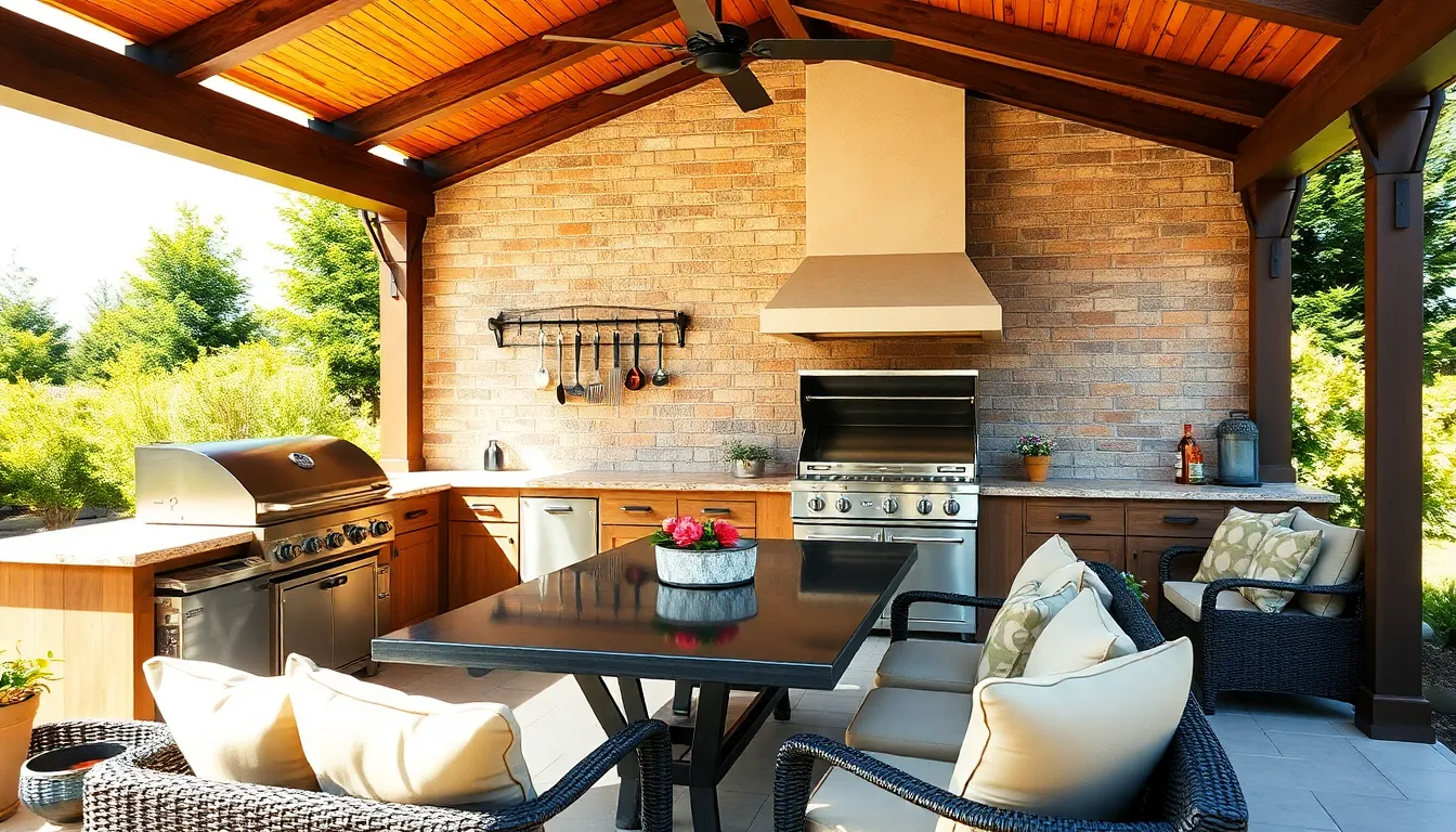 25 Creative BBQ Shelter Ideas to Transform Your Grill Area Into an Outdoor Paradise 18 25 Creative BBQ Shelter Ideas to Transform Your Grill Area Into an Outdoor Paradise 17