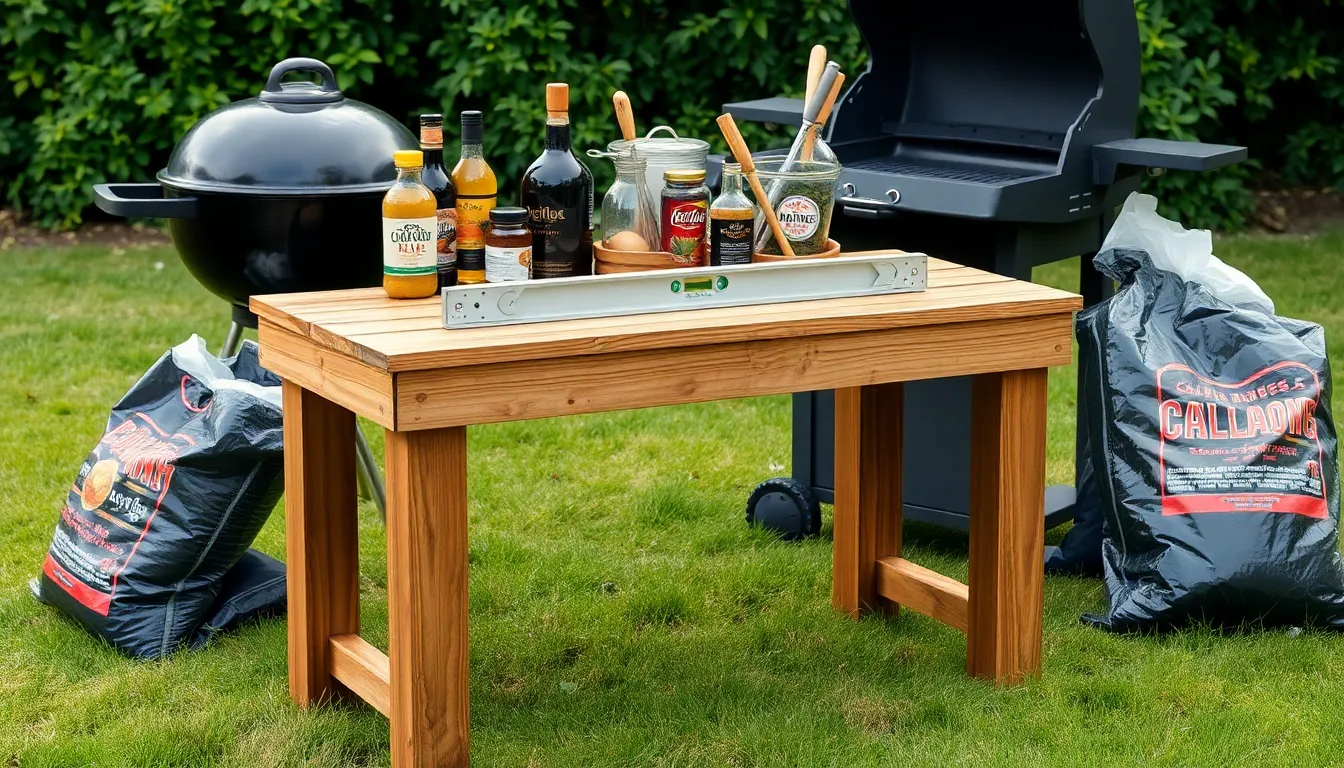 Build Your Own BBQ Side Table: Easy DIY Guide for Perfect Grilling Setup 16 Build Your Own BBQ Side Table: Easy DIY Guide for Perfect Grilling Setup 15