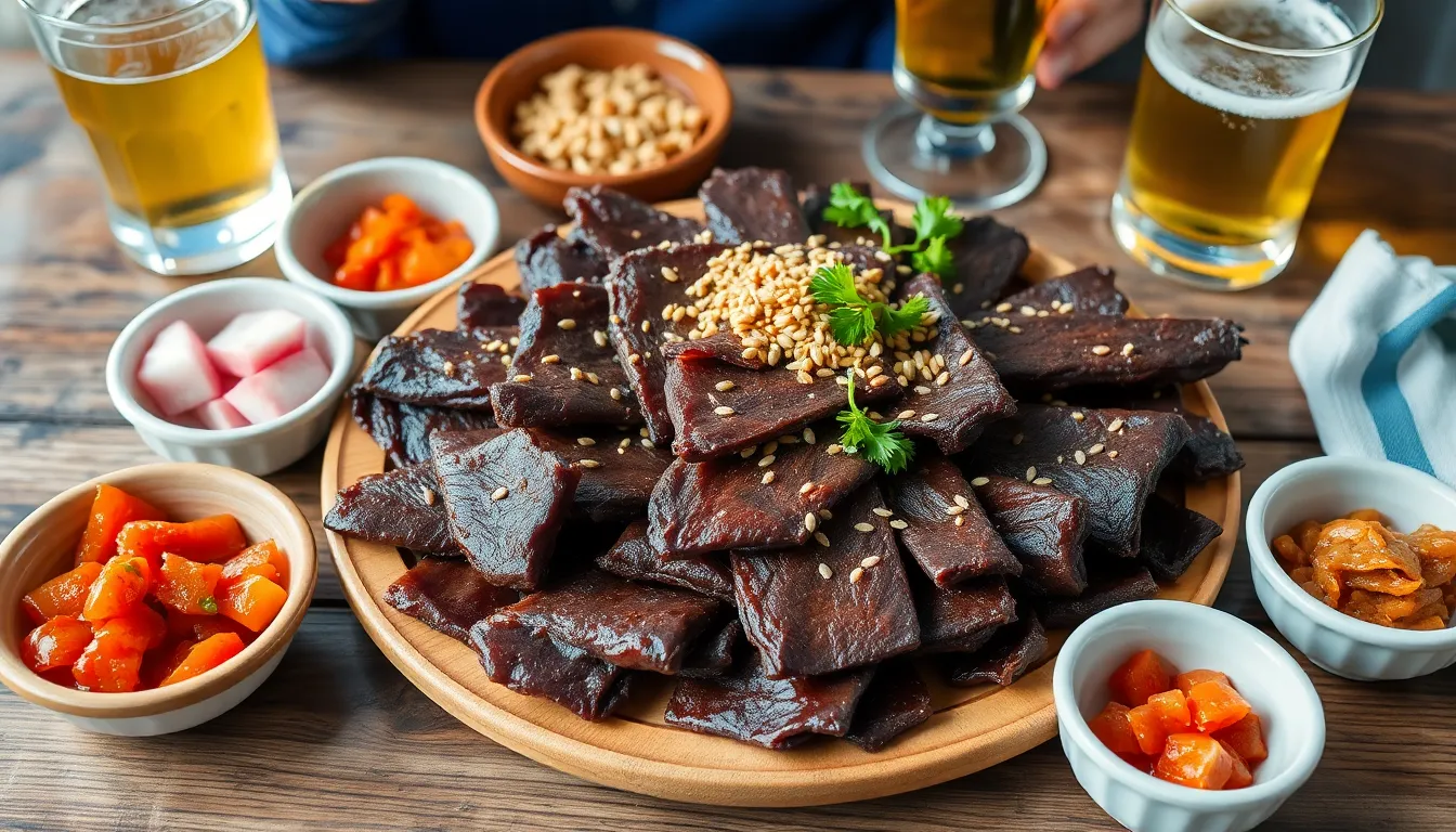 How to Make Korean Beef Jerky at Home (Easy Yukpo Recipe + 3 Drying Methods) 16 How to Make Korean Beef Jerky at Home (Easy Yukpo Recipe + 3 Drying Methods) 15
